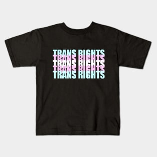 Trans Rights Flag Kids T-Shirt